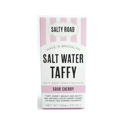 Salty Road Sour Cherry Salt Water Taffy - VelvetCrate